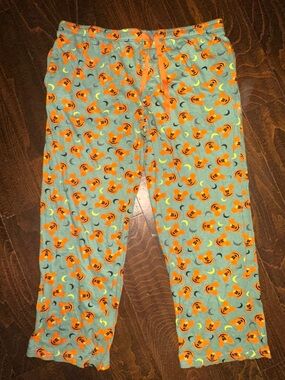 Disney Mickey Mouse Jack-O’Lantern Allover Print Sleep Pants men’s size XL
